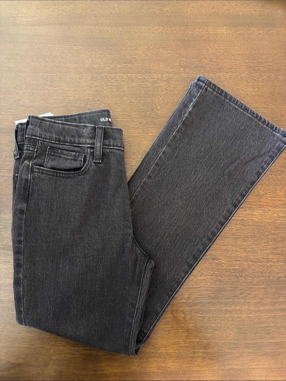 Old Navy Black Kids Straight-Leg Jeans
